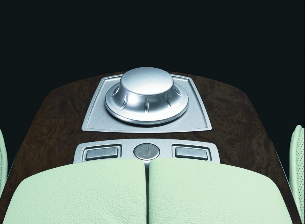 The first BMW iDrive in the 2001 BMW 7 Series.